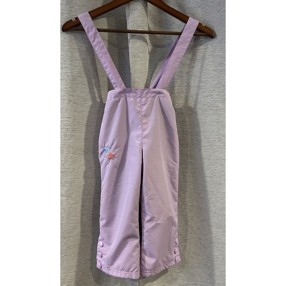 Vintage 90s Baby Toddler Blue's Clues Periwinkle Cat Lavender Overalls 3T